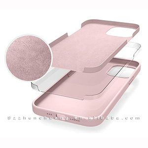 Coque en silicone liquide antichoc et écologique pour Apple Watch Series 16, anti-traces <span class=keywords><strong>de</strong></span> doigts, disponible en 45 couleurs - Product Image 4