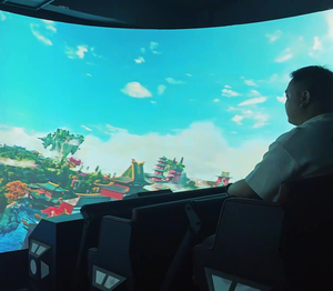 Simulateur de mouvement 9D de haute qualité, cinéma volant avec effets spéciaux en intérieur - Product Image 2