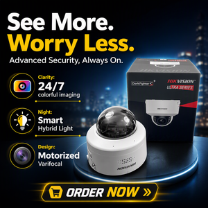 Caméra IP Dôme Réseau Hikvision 8MP Smart Hybrid Light DS-2CD3787G3T-LIZSUY/SL Motorisée Panoramique/Inclinaison ColorVu <span class=keywords><strong>Darkfighter</strong></span> Mode Auto - Product Image 1