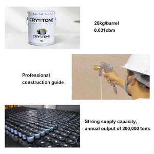 Crystone DC2213 Spray Liquido Acrilico Idrosolubile dall'Aspetto Elegante di Granito per Rivestimenti di Pareti <span class=keywords><strong>Esterne</strong></span> ad Asciugatura all'Aria - Product Image 5