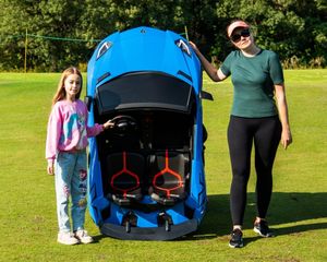 Lamborghini Aventador SV 24V için lisanslı fırçasız Motor araba binmek büyük çocuklar elektrikli oyuncak 2 koltuklar ile dayanıklı plastikten yapılmış - Product Image 6