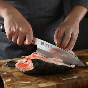 Coltelli da cucina giapponesi in acciaio inossidabile ad alto tenore di carbonio da 180mm coltelli da disossare con filetto di <span class=keywords><strong>pesce</strong></span> con fodero in legno - Product Image 4