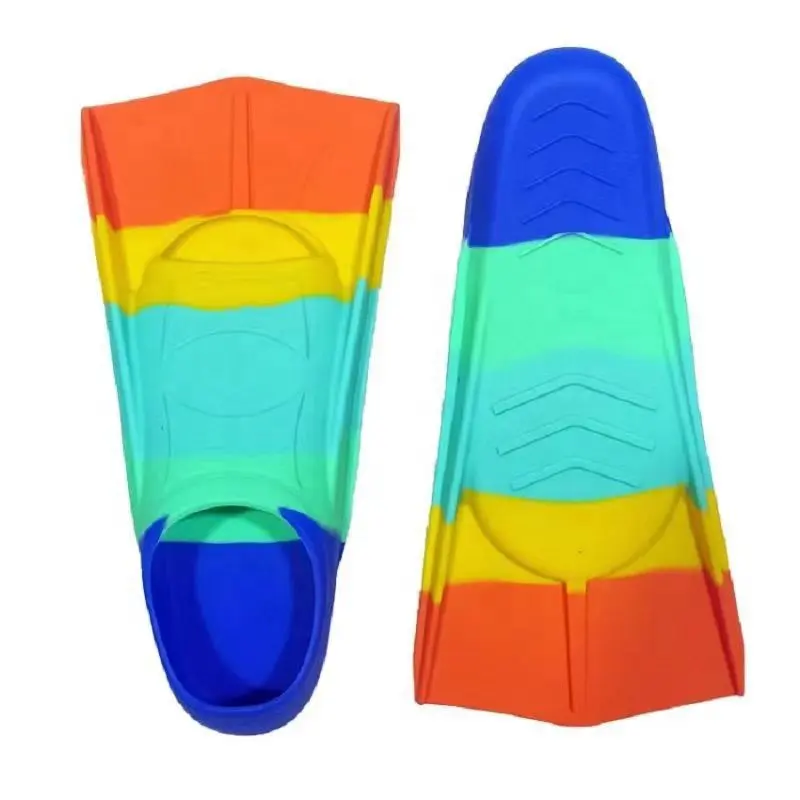 Wave Diving Fins Season Sale Swimming Fins Full Silicone Snorkeling Diving Flippers Long Free Diving Fins Adult Silicone Logo NH