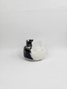 Art <b>Candle</b> Glass Jar Pumpkin Minimalist Floral Scented Soy Wax Handmade Halloween Home Decoration 1 <b>Wick</b> 10-15 Hours Burn Time - Product Image 1