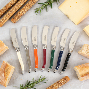 <span class=keywords><strong>Couteau</strong></span> à beurre <span class=keywords><strong>Laguiole</strong></span> personnalisé OEM, ensemble de 4 pièces, couteaux à <span class=keywords><strong>fromage</strong></span> et à crème de haute qualité pour le branding - Product Image 5