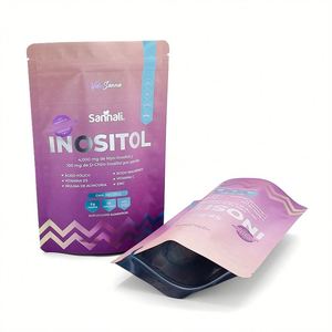 Bolsa de pie ecológica con acabado mate y brillante para ensaladas, pasteles, piruletas, alimentos para bebés, sellado térmico - Product Image 1