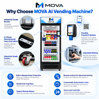 Distributeur automatique intelligent avec lecteur de carte de crédit pour magasin de proximité sans personnel