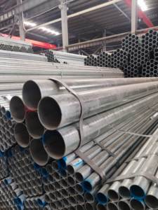 צינור פלדה מגולוון עובי 1.2-20 מ\\\"מ, צינור פלדה עגול מרותך מגולוון/צינור לחממה - Product Image 5