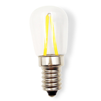 Lampu LED Kulkas 2700K, Lampu Filamen LED, Lampu LED E14 Putih Hangat ST26