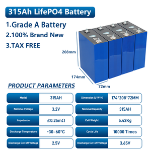 แบตเตอรี่ AESC 315Ah โซลาร์ 3.2v 100Ah 280Ah 300Ah MB31330Ah 340Ah แบตเตอรี่ลิเธียมไอออนแบบแท่งปริซึม 315Ah 3.2V 280ah - Product Image 4
