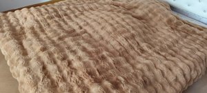 Couverture lisse de <span class=keywords><strong>lapin</strong></span> en fausse fourrure super douce Couvertures de vison à bon prix - Product Image 2