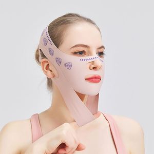 Masque Unisexe Raffermissant et Sculptant le Visage en V, Jour et Nuit, pour les Plis Nasolabiaux et les Muscles de la Mâchoire, Soin de Beauté Personnel - Product Image 1