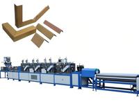 Machine automatique économique pour la fabrication de protège-angles en carton en forme de L