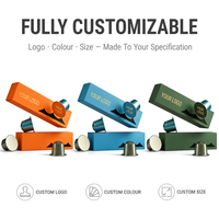 Boîte cadeau en carton pour capsules de café personnalisées, avec couvercle rabattable, logo imprimé, revêtement mat givré