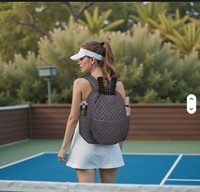 Sac de padel TL New, léger, multifonctionnel, pour raquettes de tennis et de badminton, sac à dos 30-40L, durable, portable, pour la salle de sport