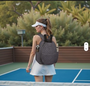 TL New Padel Bag Lightweight Multifunctional Tennis and Badminton Racket <strong>Backpack</strong> 30-<strong>40L</strong> Durable Portable Gym Use - Product Image 3