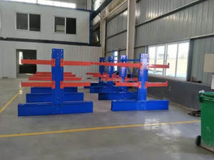 ชั้นวางของแบบคานยื่น รับน้ำหนักได้ 500 กก./แขน แข็งแรงและปลอดภัย เหมาะสำหรับเหล็กเส้น ท่อ ไม้ และสินค้าขนาดยาว - Product Image 3