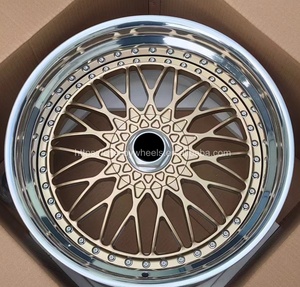 Jantes 2 pièces 18 19 20 21 22 24 pouces 5x112 Full Chrome Deep Dip Jantes forgées de luxe pour Mercedes Benz Classe E SLC GLC - Product Image 2