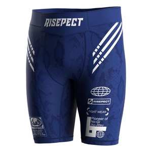 Shorts de Vale Tudo respirants pour hommes avec soutien ergonomique et construction flexible, idéaux pour le fitness, le grappling et la boxe - Product Image 1