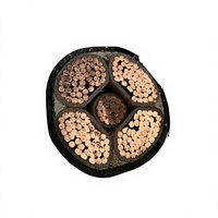 Hongsheng WDZAN-YJY 4X240 + 1X120 câble isolé LSZH résistant au feu sans halogène à faible fumée avec noyau en cuivre massif 450V/750V