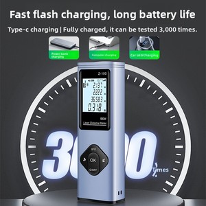 Télé<span class=keywords><strong>m</strong></span>ètre <span class=keywords><strong>laser</strong></span> à lumière verte à vibration, haute précision, modèle Z-<span class=keywords><strong>100</strong></span> en <span class=keywords><strong>m</strong></span>étal, pour extérieur, <span class=keywords><strong>portée</strong></span> jusqu'à <span class=keywords><strong>100</strong></span> <span class=keywords><strong>m</strong></span>, vente en gros - Product Image 4