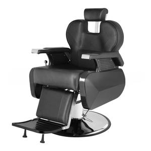 Professional Durable Synthetic Leather Chrome Base Reclining <strong>Barber</strong> <strong>Chair</strong> For Outdoor Gym New Salon Use For Living Room Workshop - Product Image 2