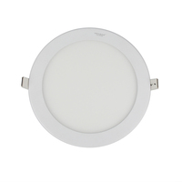 Panneau de plafond led encastré ultra-mince puissance 9w cri>80 rgb panneau lumineux mince rond carré led panneau lumineux