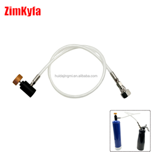 M11*1 & M22 Threaded Adapter for Blue Tank 580g Whipped Cream Charge Bottle Cans <b>Grinder</b> Air Tools - Product Image 2