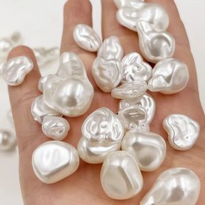 Hạt ngọc trai nước ngọt <span class=keywords><strong>Baroque</strong></span> 4mm bán buôn, tự nhiên, không đều, dùng làm vòng cổ/vòng tay, đồ thủ công tự làm - Product Image 2