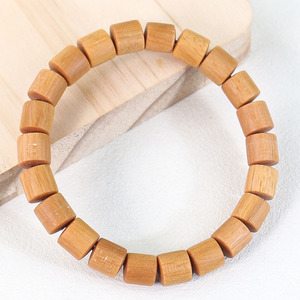Nouveau bracelet en bois de santal, perles baril de 8 mm, brin unique, perles de prière bouddhistes en bois, style ethnique rétro chinois, unisexe - Product Image 4