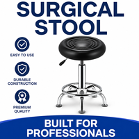 Tabouret de bloc opératoire pivotant réglable en hauteur, chaise rotative à 360° pour médecin et infirmière, modèle Degao 370 pour hôpital et clinique dentaire