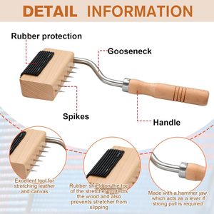 Cổ ngỗng vải cáng bọc công cụ kéo dài công cụ tiện dụng để bắt gần với khung với nhiều đòn bẩy - Product Image 3