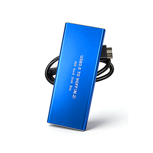 M.<span class=keywords><strong>2</strong></span> NGFF 固态硬盘，带 Type-B Micro B 接口 USB3.0 铝制外置移动硬盘盒 SSD M.<span class=keywords><strong>2</strong></span> - Product Image 1