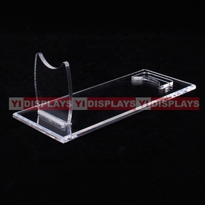 Soporte de exhibición de cuchillos de acrílico soporte de antorcha transparente soporte de botella de vino estante de exhibición de pistola - Product Image 4