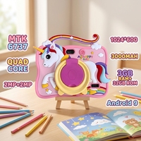 YPORANGE Tablet Anak Sekolah 7-Inci Model Terbaru, Layar IPS 1024*600, Quad Core MTK6737, Memori 3G+32GB, Android 9, Edukasi