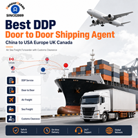 Meilleur agent d'expédition DDP porte-à-porte Chine vers États-Unis, Europe, Royaume-Uni, Canada, transitaire aérien et maritime porte-à-porte avec dédouanement