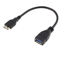 Adaptador USB 3.0 Micro B OTG Negro 0.2m Samsung para S5 Note 3 N9000 Note Tab Pro 12.2 para Lumia 2520 Tablet Onda V989