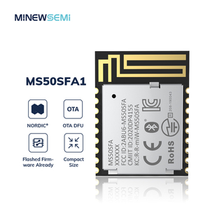 RoHS REACH CE FCC BQB SRRC TELEC KC MinewSemi MS50SFA1 <span class=keywords><strong>Bluetooth</strong></span> <span class=keywords><strong>module</strong></span> modul BLE <span class=keywords><strong>5.0</strong></span> dengan Firmware Master-slave - Product Image 2