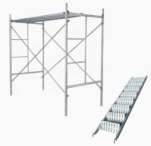 Échafaudage moderne en acier robuste, cadre en H, échelle, cadre <span class=keywords><strong>de</strong></span> <span class=keywords><strong>maçon</strong></span>, haute résistance, résistant à la corrosion, charge <span class=keywords><strong>de</strong></span> 800 lb - Product Image 4
