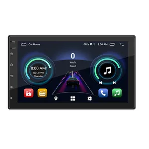 Som de rádio estéreo multimídia, universal, com gps, navegação, android, sistema de dvd player para brilliance v5