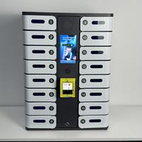 Y2Power MAX, Casillero de Carga para Teléfonos Móviles de 16 Compartimentos, con Sistema de Pago con Tarjeta de Crédito, Máquina Expendedora de Carga Rápida para Teléfonos
