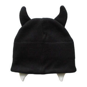 Berretto 3D Personalizzato con Corna da Diavolo Nero - Product Image 3