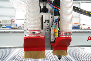 <span class=keywords><strong>Router</strong></span> CNC ATC A6-2130-C12-D de 4*8 pies/5*10 pies para carpintería con cabezal de perforación de 9 bits para taladrar agujeros en muebles y gabinetes - Product Image 3