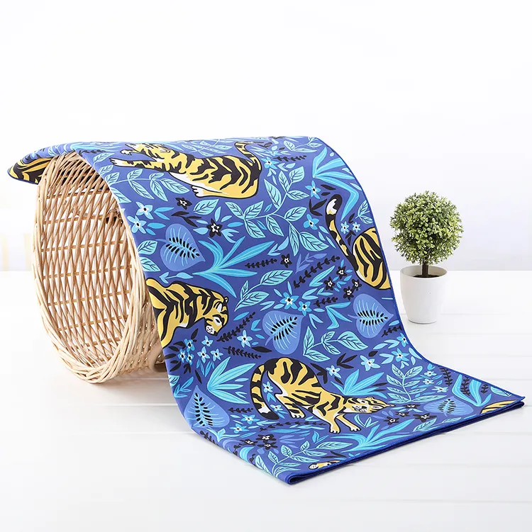 2020 factory fashionable Fast drying sand free microfiber beach towels portable beach mat