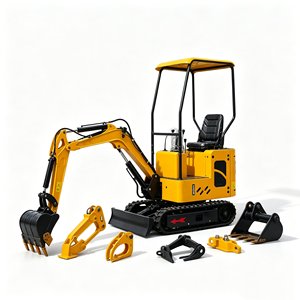 รถขุดขนาดเล็ก 3.5 ตัน 2 ตัน 1 ตัน เครื่องยนต์ EPA Kubota รถขุดดินสำหรับสวน ไร่นา บ้าน ใช้ในครัวเรือน ราคาถูก รถขุดขนาดเล็กแบบตีนตะขาบ - Product Image 3