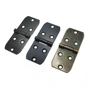 Furniture Hinge Iron Flush Mount Antique Bronze Matte Black Coffee Yellow Traditional Design Hidden Flip Type - Product Image 5