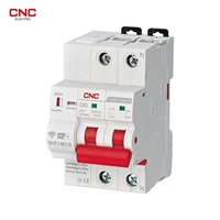 Disjoncteur Miniature Intelligent Wi-Fi CNC Série YCB9ZF 6KA 16A 32A 63A 100A sur Rail DIN 50/60HZ 1P 2P 3P 4P