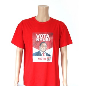 Promotional T-shirt Custom Printing 100% Cotton Round Bottom Election T Shirt