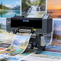 Imprimante UV DTF automatique A3 30 cm rouleau à rouleau avec laminateur pour transfert de film AB, nouvelle, garantie 1 an, impression sur métal et verre