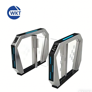 Système de contrôle d'accès par carte RFID avec design de dessin animé, porte tourniquet optique pivotante, trépied, barrière à clapet QR pour salle de sport - Product Image 4